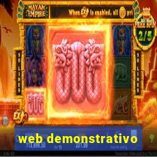 web demonstrativo